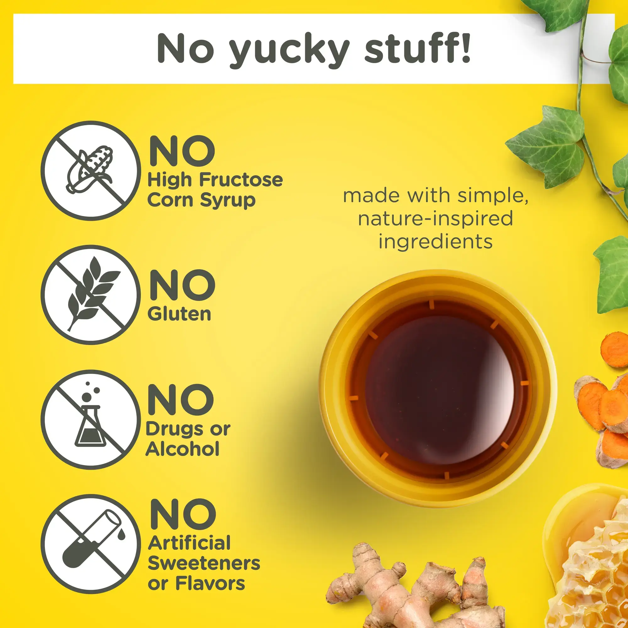 Zarbee's No yucky stuff!