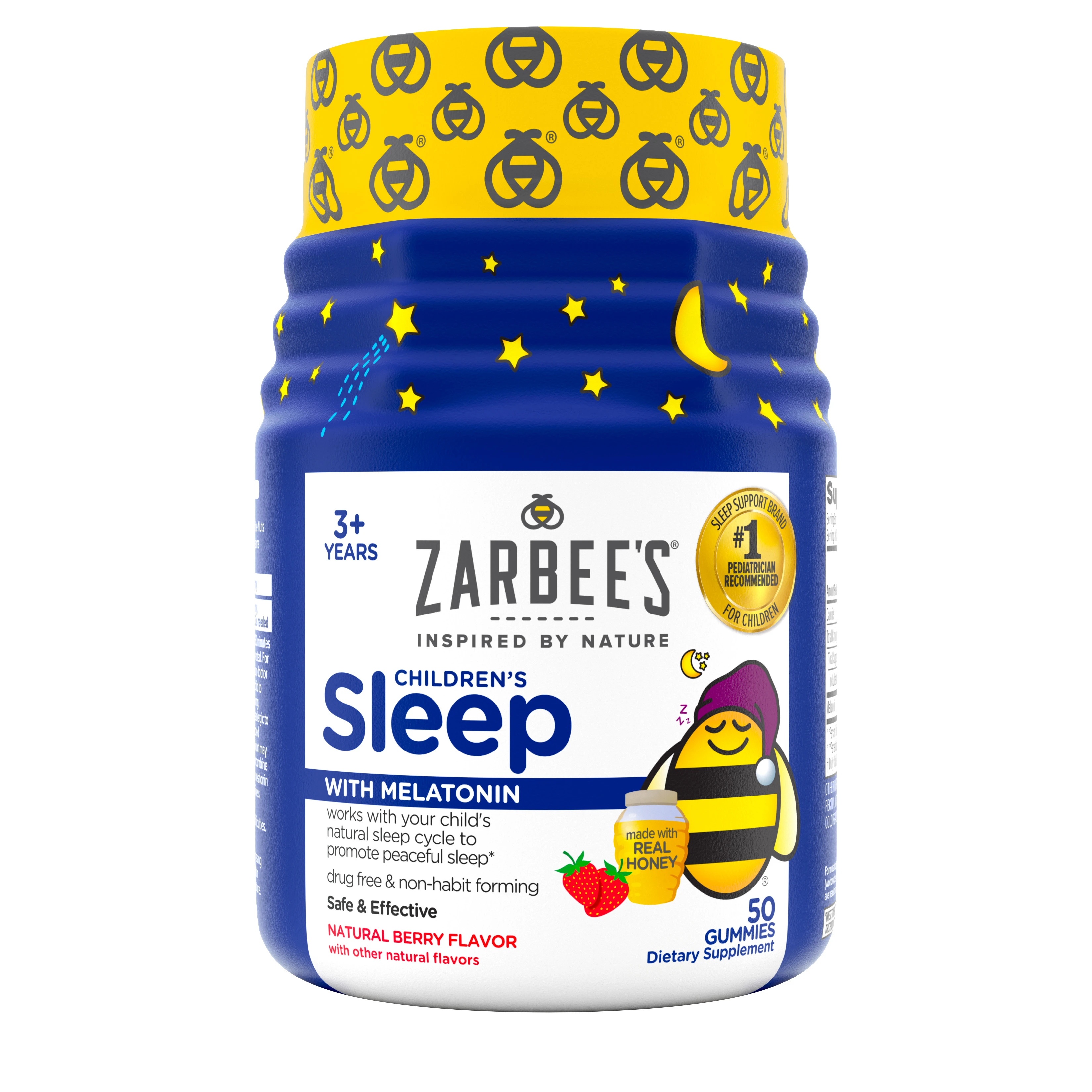 Zarbee's® Children's Sleep Melatonin gummies bottle