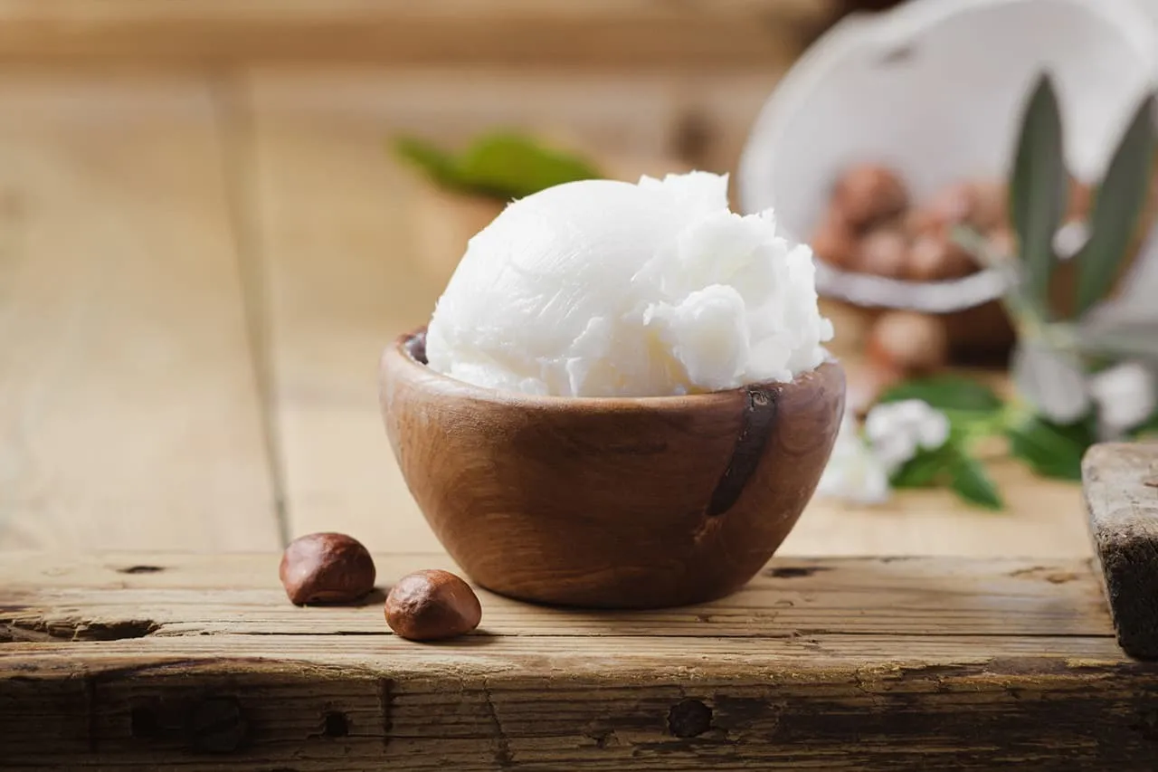 Shea butter supporting skin moisture