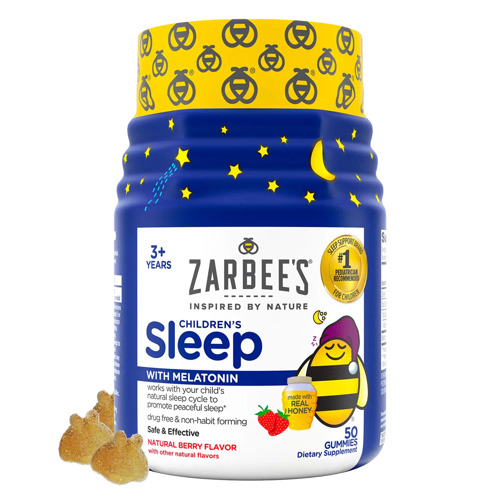 Zarbee's® Children's Sleep Melatonin gummies bottle