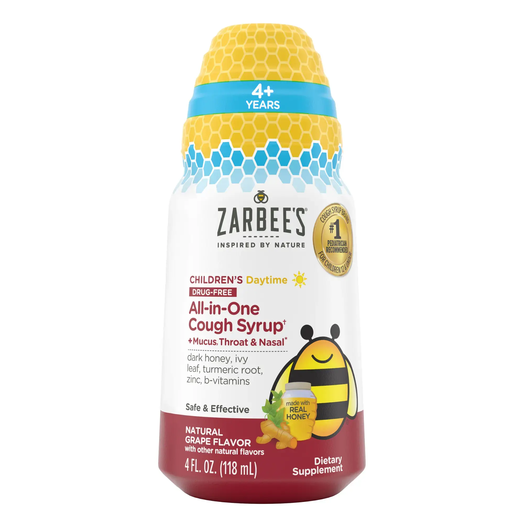 Zarbee's Kid's Cough All-In-One Day