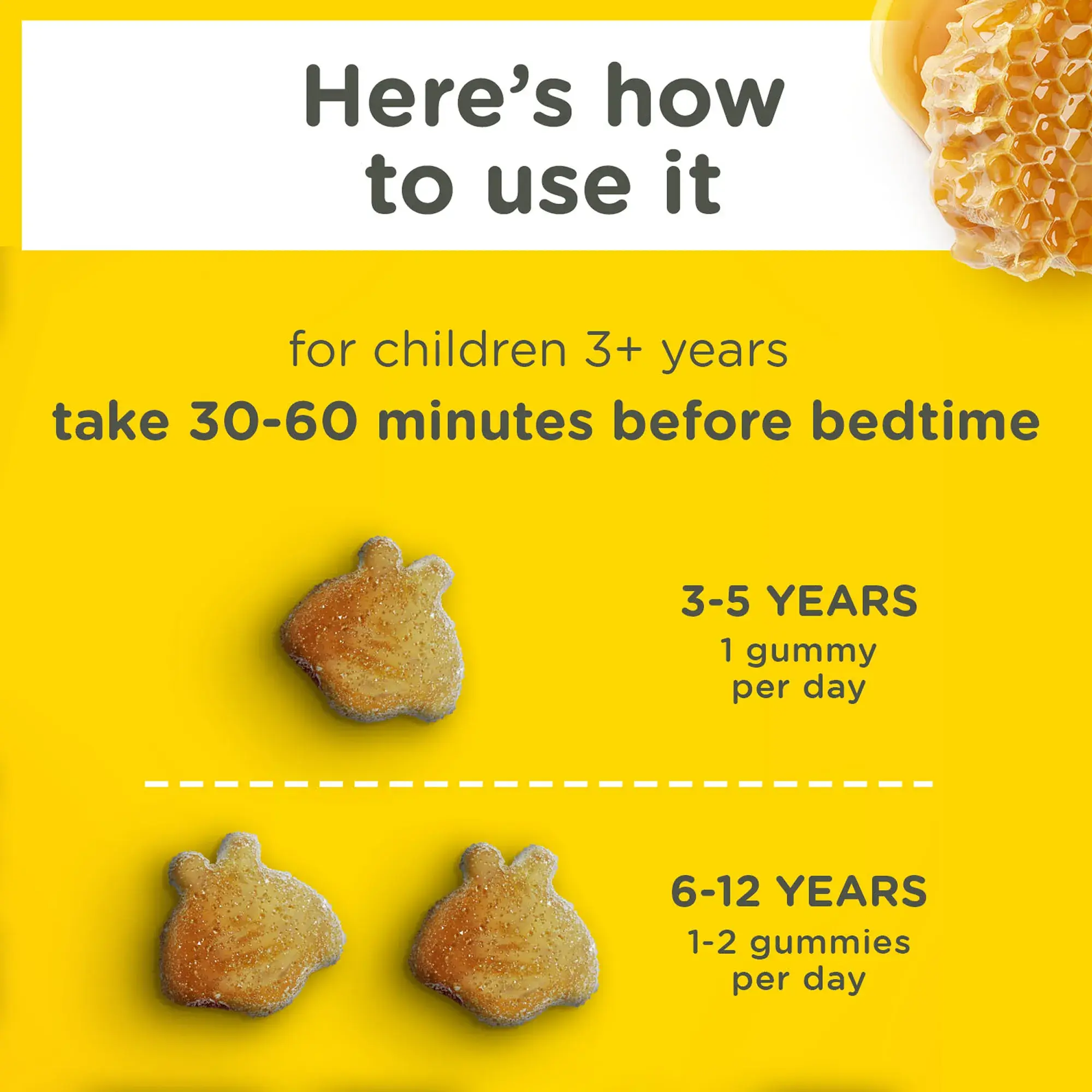 Zarbee’s® Children’s Sleep with Melatonin Gummies how to use