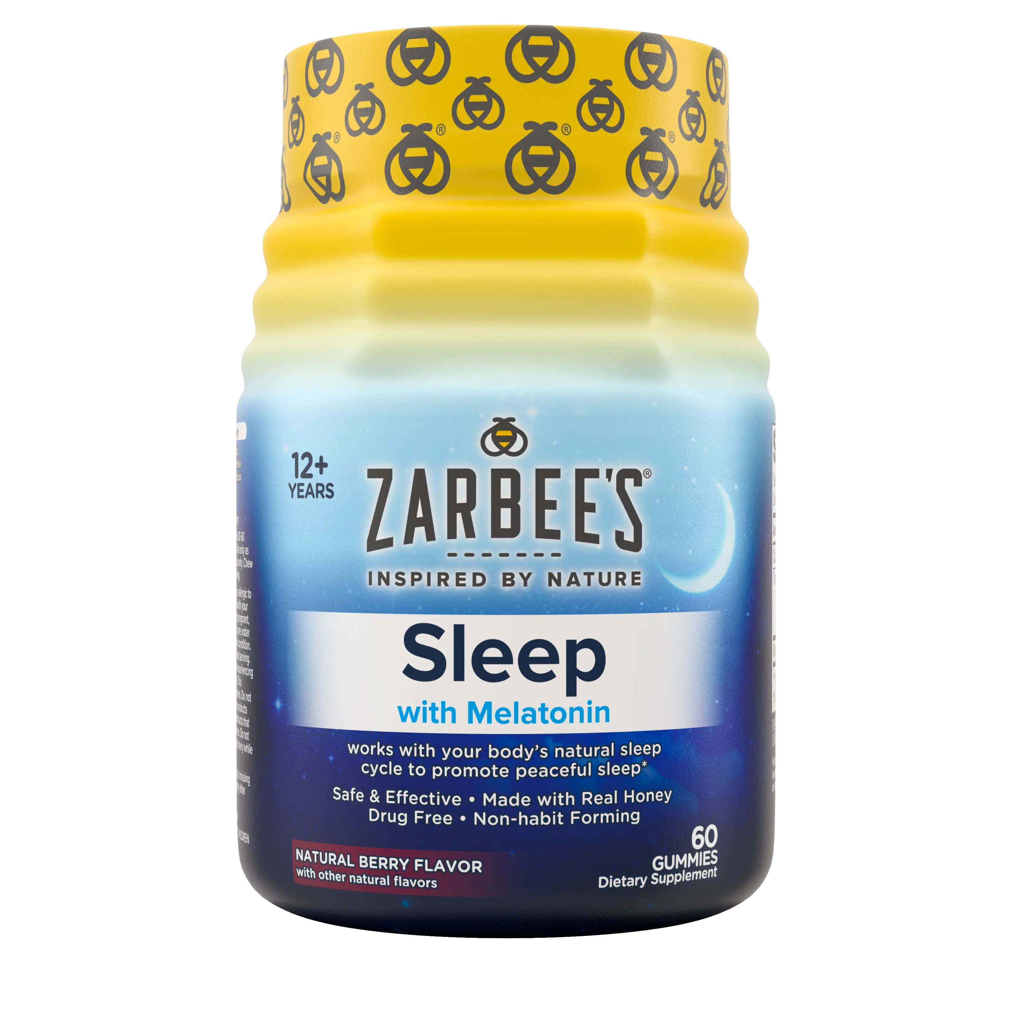 Front of Zarbee's® Sleep Melatonin gummies bottle