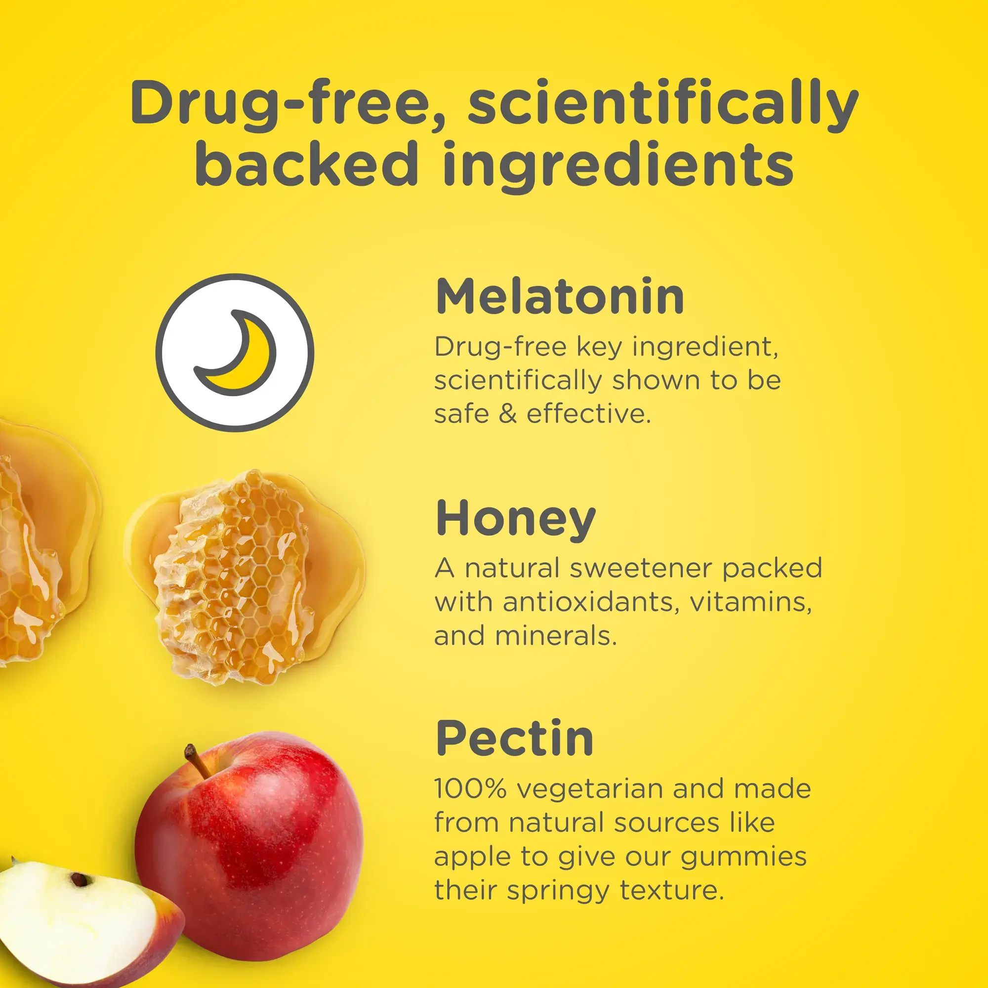 Sleep with Melatonin Gummy Ingredients