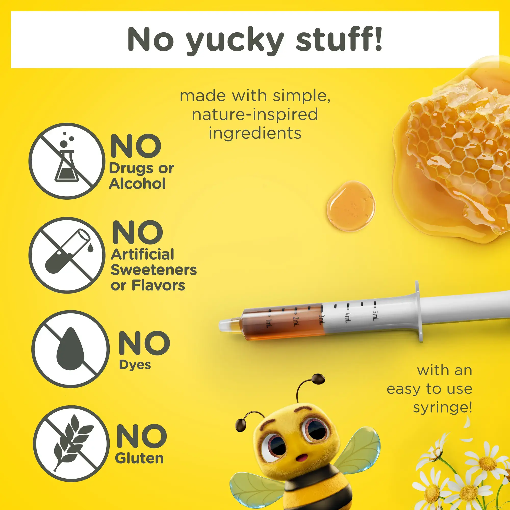 Baby Nighttime Cough Syrup + Immune with Honey