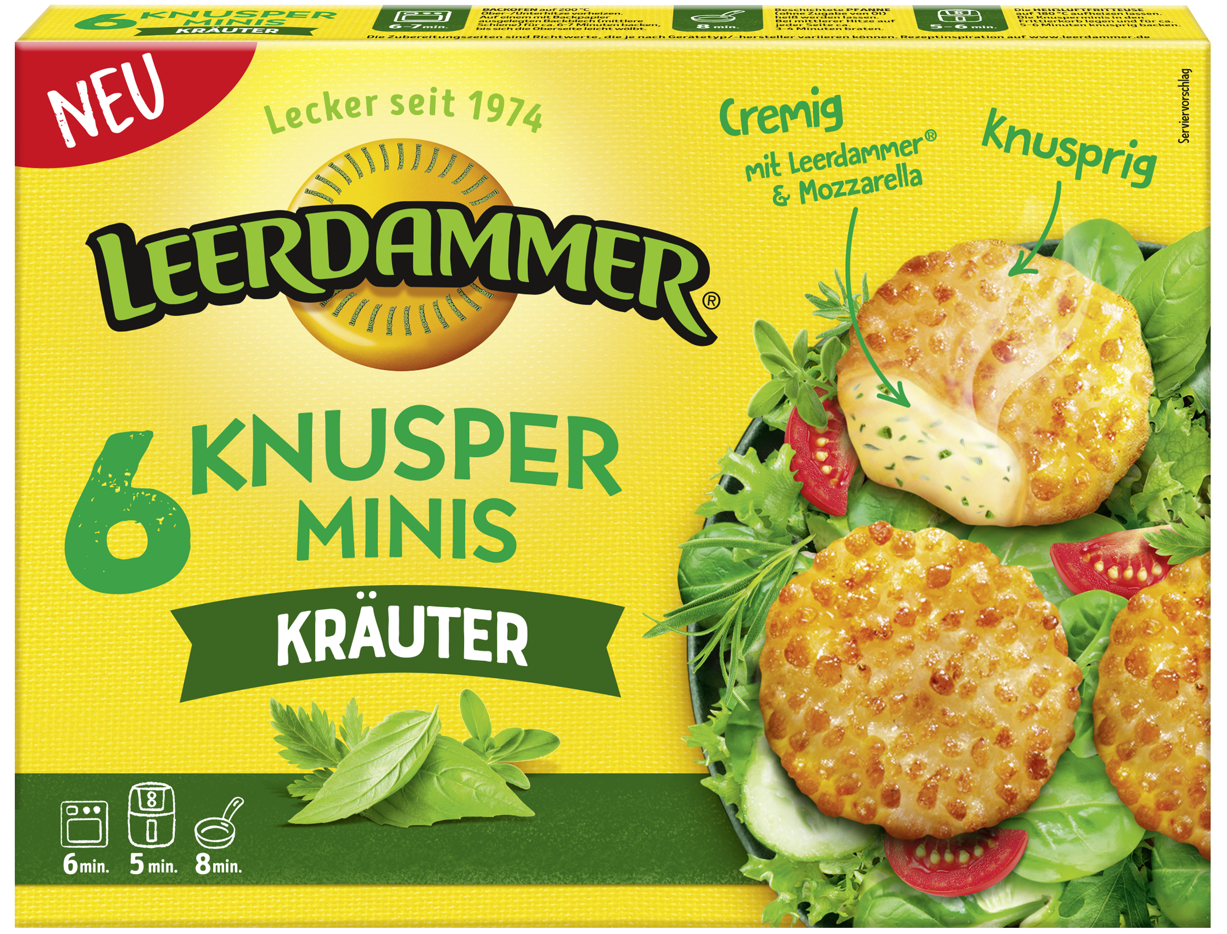 Leerdammer® Knusperminis Kräuter