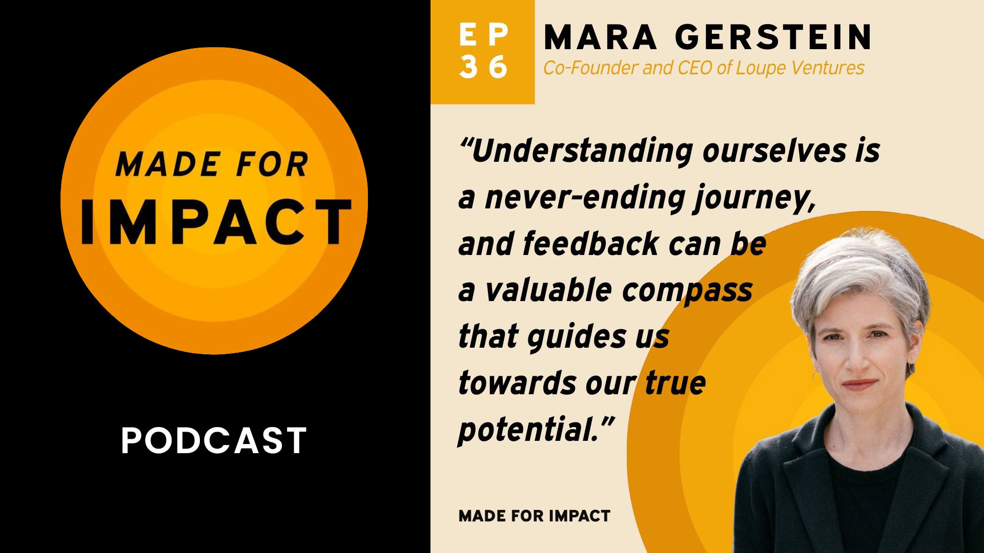 Made for Impact Podcast Mara Gerstein Ep 36
