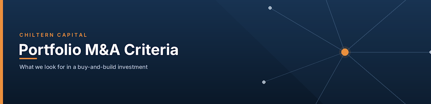 Portfolio M&A Criteria