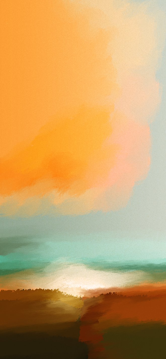 Abstract Landscape Wallpaper | Cristina Susano Portfolio