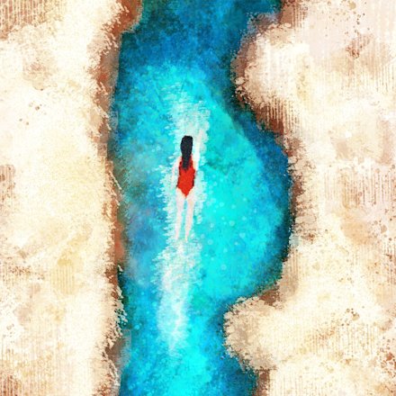 Swimming in the River