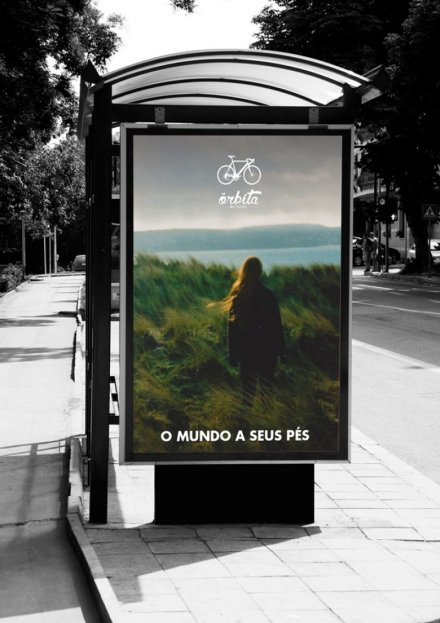 órbita bicycles MUPI advertising campaign Nº2