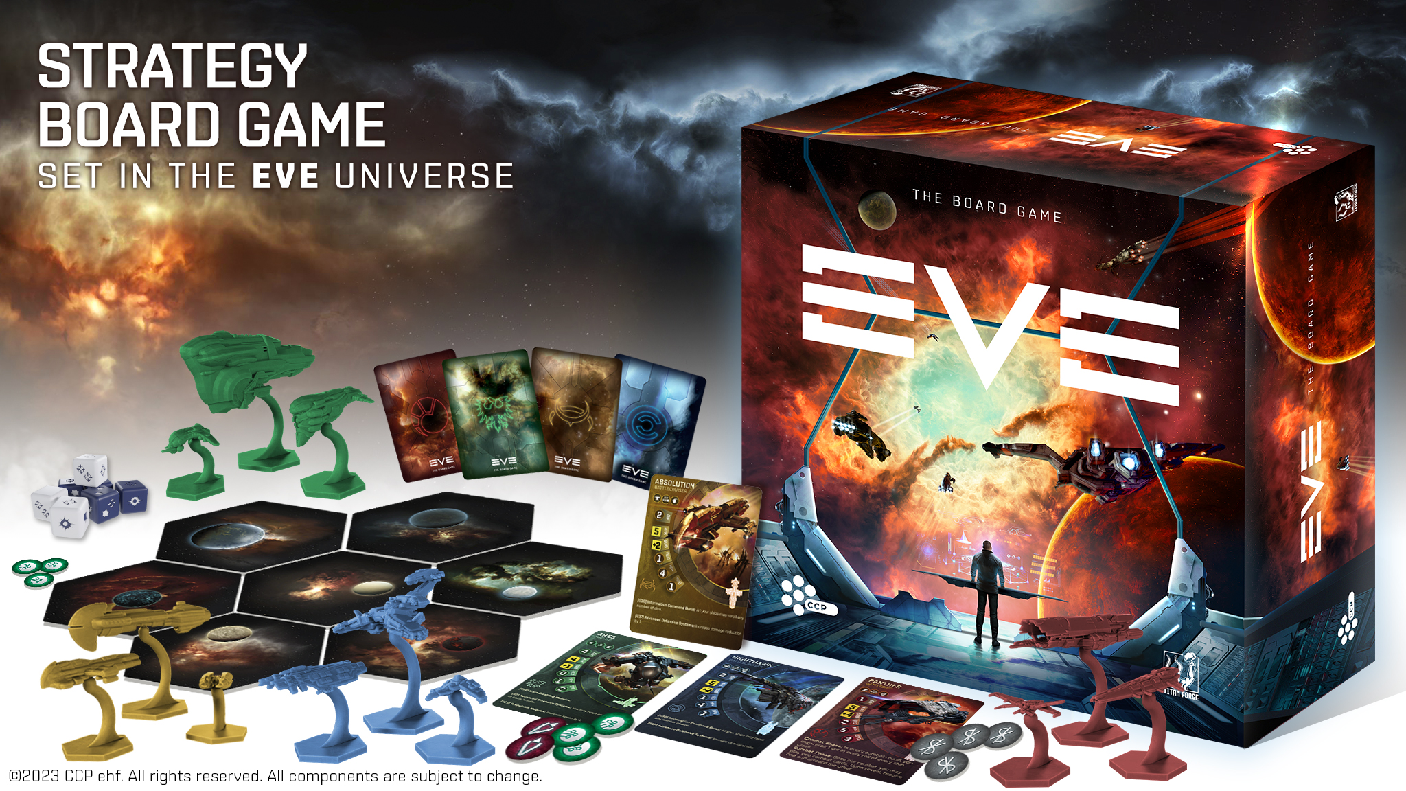 CCP Games Partners with Titan Forge for EVE Online Board Game