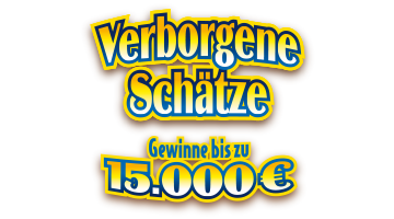 Slogan Rubbellos Verborgene Schätze