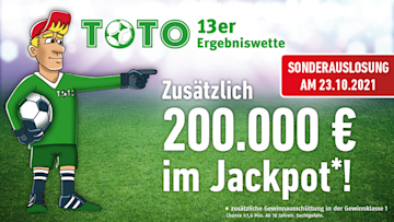 App-Grafik: TOTO Sonderauslosung