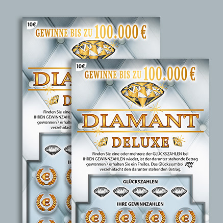 Diamant Deluxe: 10 Euro Rubbellos 
