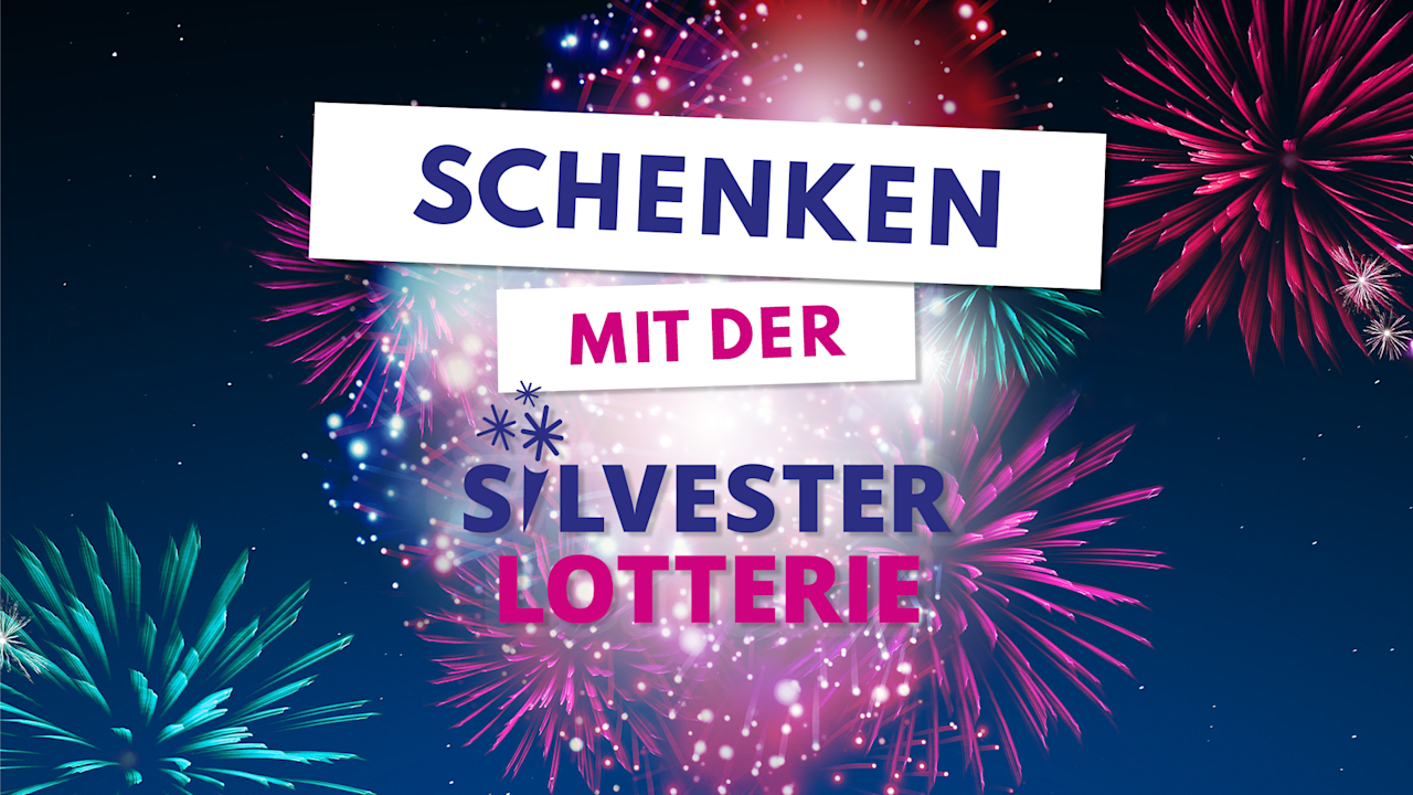 App-Grafik: Silvesterlotterie Geschenkideen