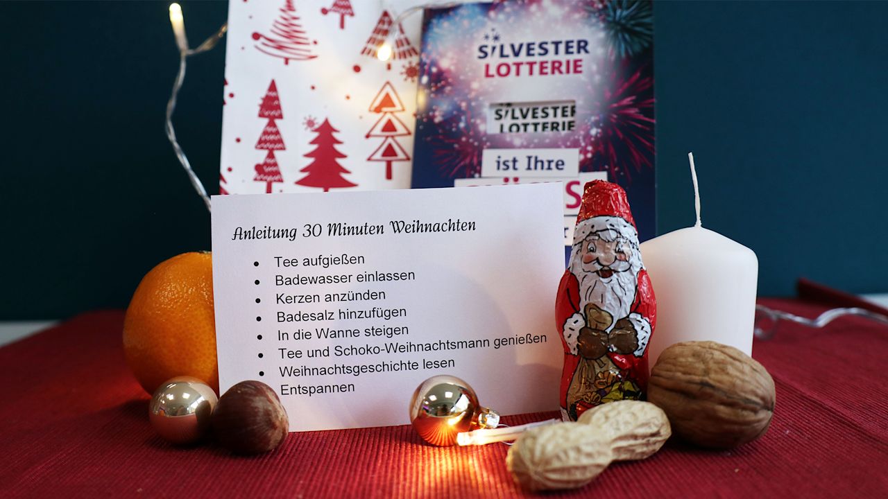 App-Grafik: Weihnachten in der Tüte