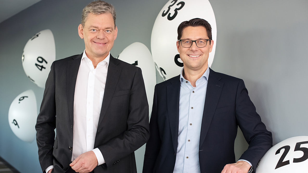 LOTTO Niedersachsen Geschäftsführer Axel Holthaus und Sven Osthoff (vlnr)