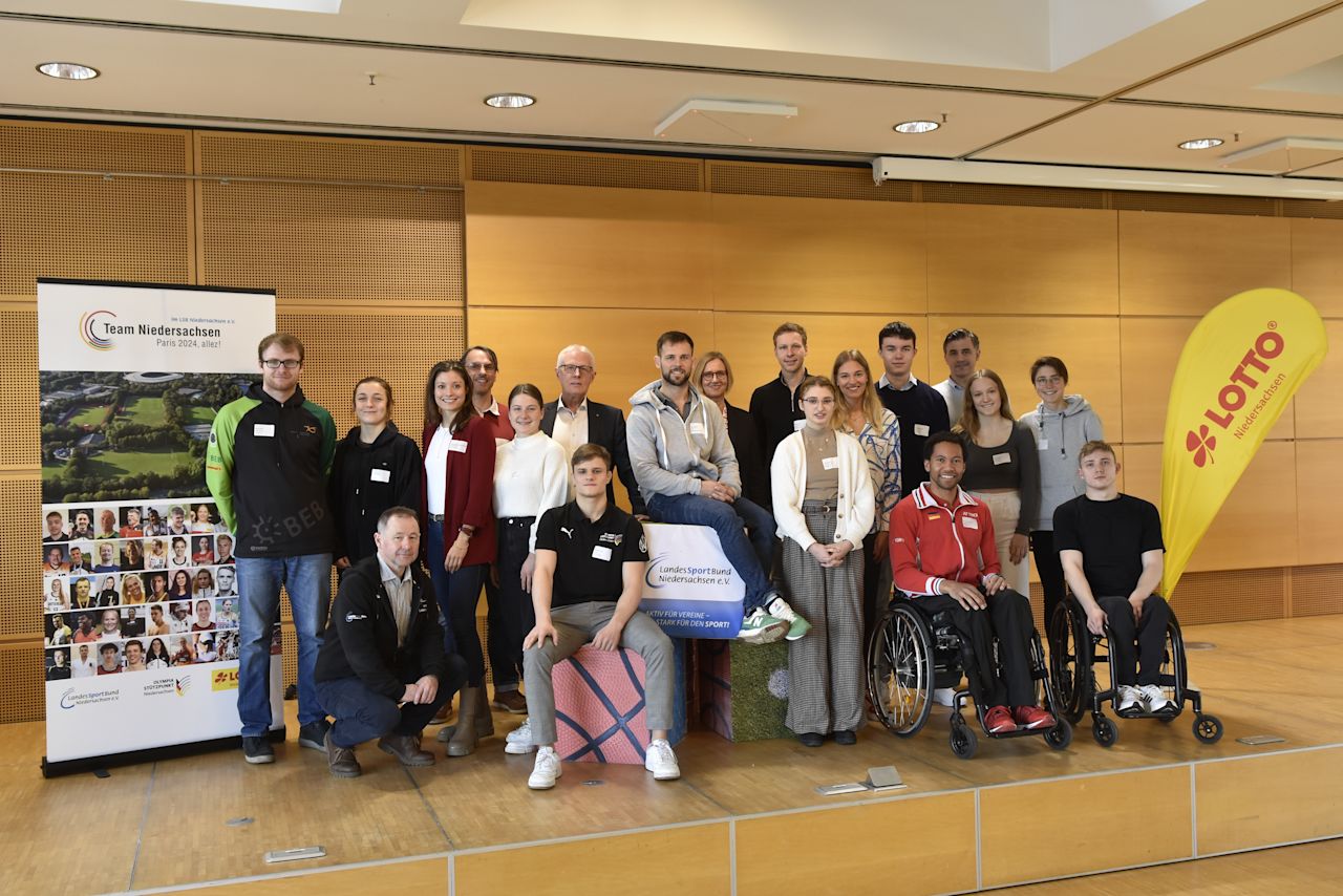 LOTTO für Niedersachsen unterstützt das Team Niedersachsen 2023 vom LandesSportBund