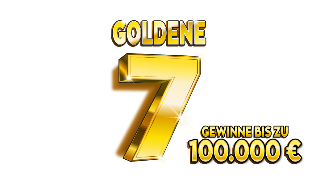 Online-Rubbellos „Goldene 7" - Logo