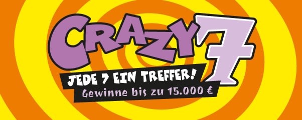 Rubbellosserie 'Crazy 7'