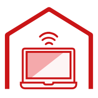 Icon für modernen Arbeitsplatz