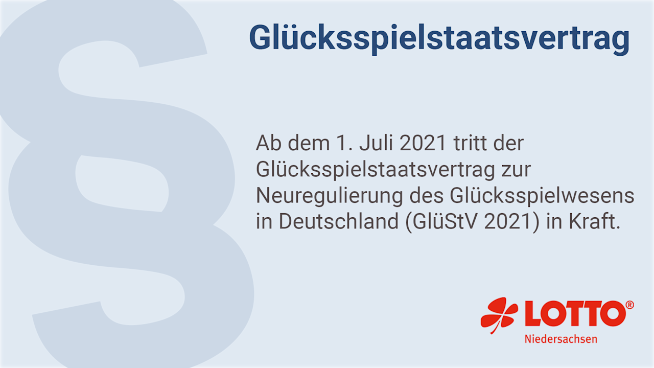 Die Ankündigung zur Neuregulierung des Glücksspielwesens zum 1. Juli 2021