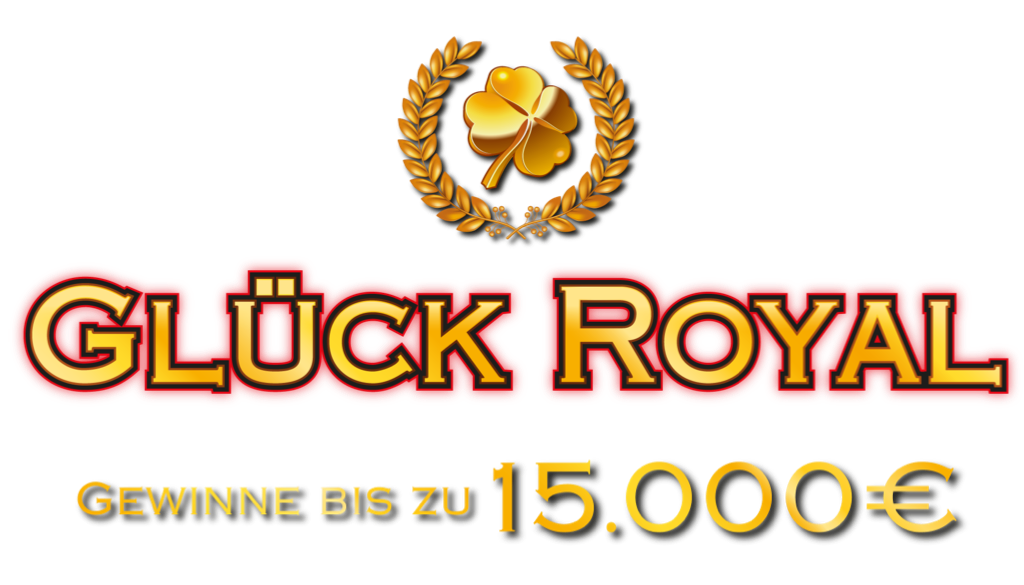 Glück Royal Hintergrundbild Landingpage - Slogan