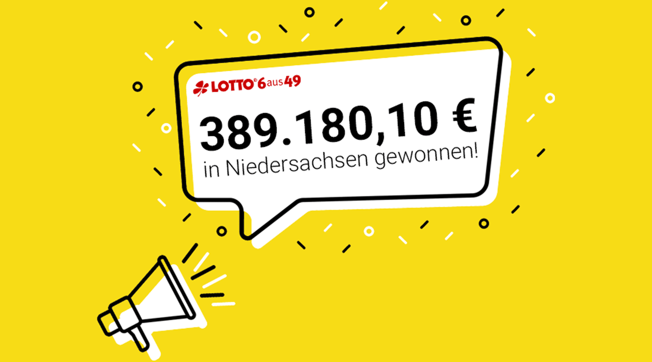 Grafik Glückstreffer bei LOTTO 6aus49 im Landkreis Harburg