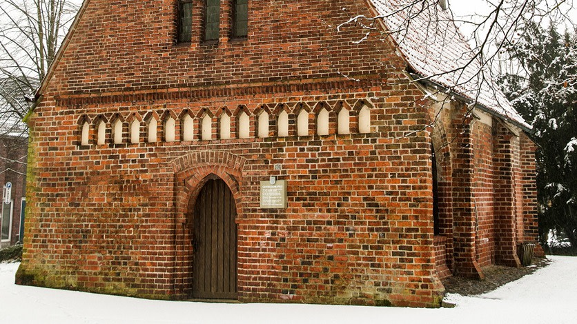Grafik Gertrudenkapelle in Uelzen wird restauriert mit LOTTO Niedersachsen