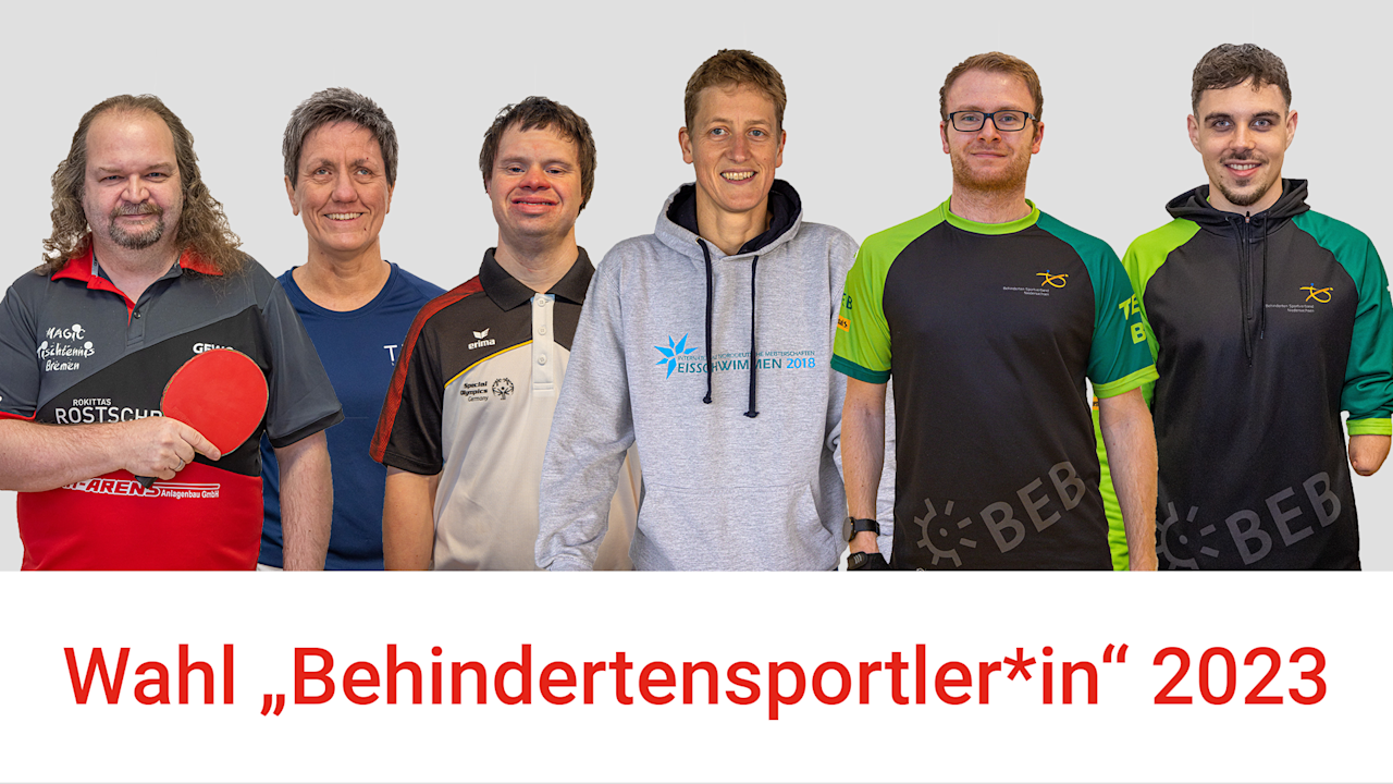 Grafik Wahl Behindertensportler/in des Jahres 2023