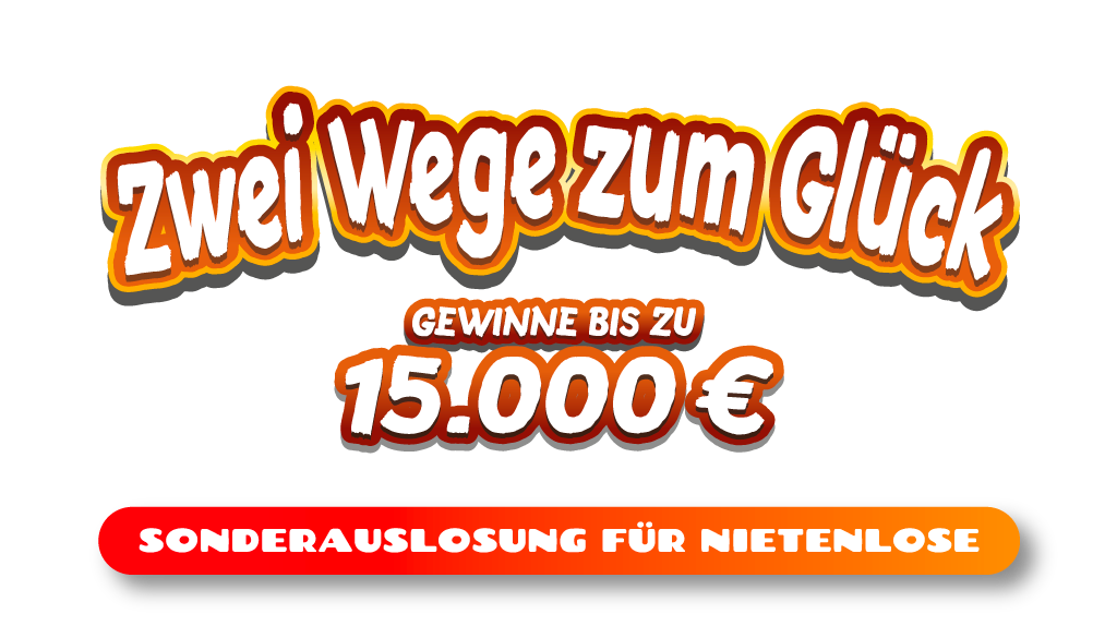 Rubbellosserie "Zwei Wege zum Glück"