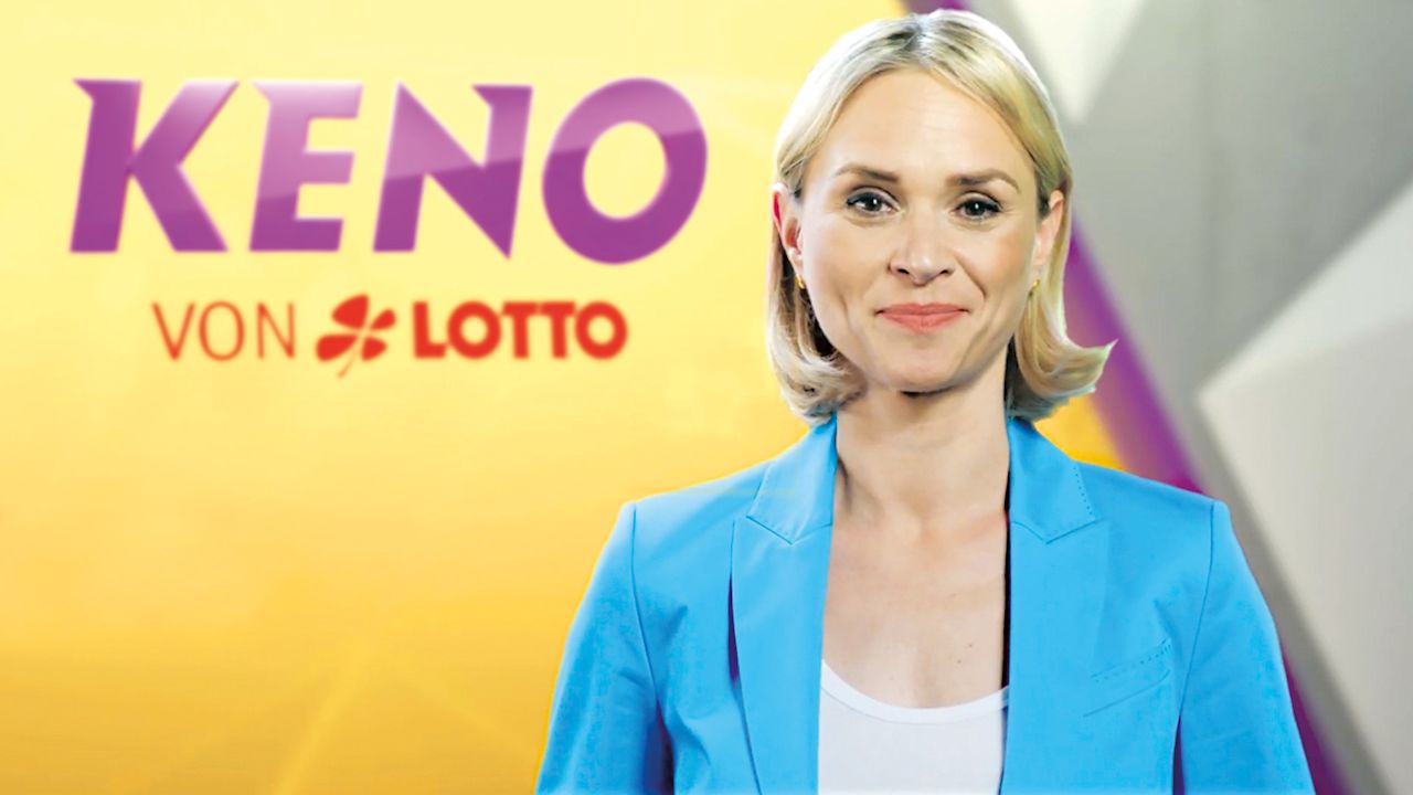 KENO die tägliche Zahlenlotterie mit Moderatorin Annett Fleischer