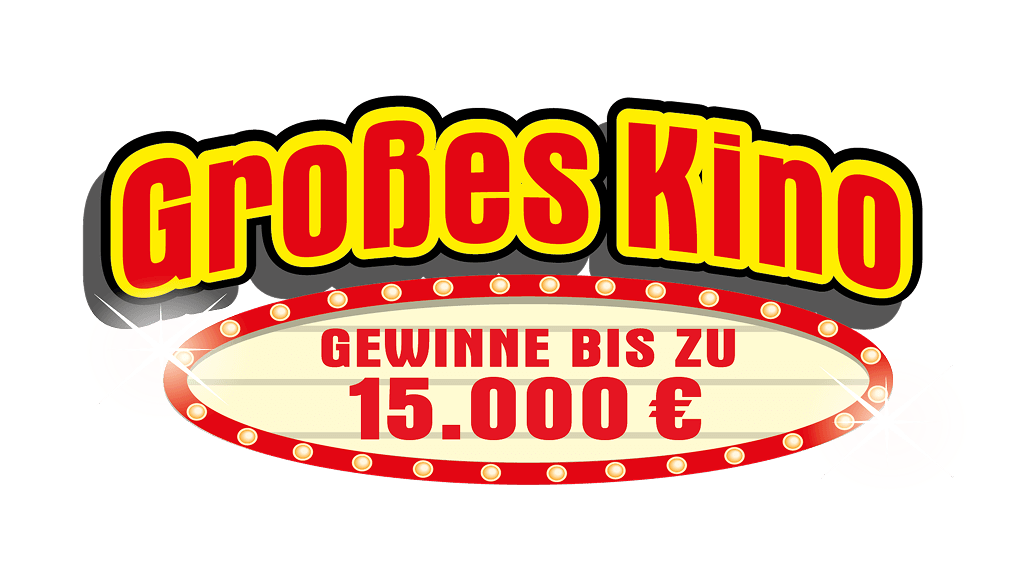 Logo der Online-Rubbellose "Großes Kino" von LOTTO Niedersachsen