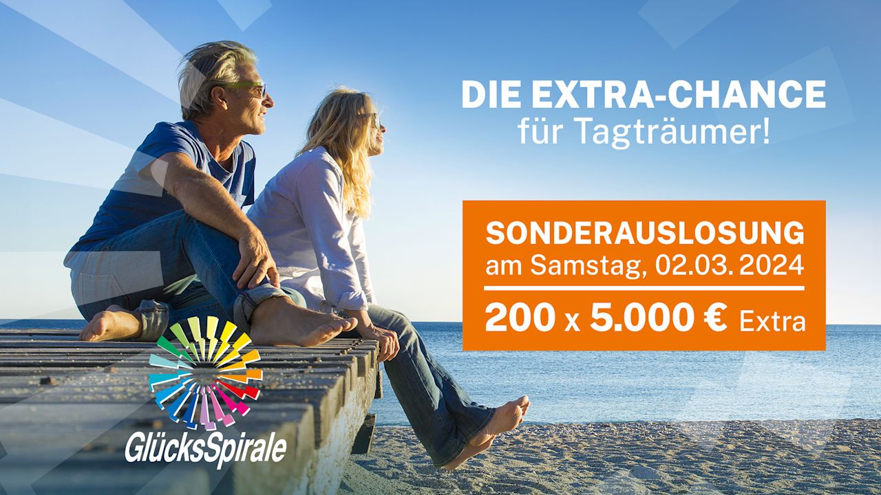 Grafik GlücksSpirale SAL (02.02.2024) bei LOTTO Niedersachsen