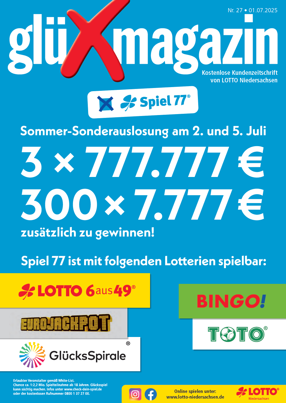 Cover glüXmagazin 27-2025