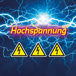 Bild Slider (quadratisch) Hochspannung