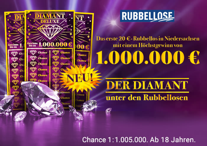 Grafik Rubbellos Diamant Deluxe (02/02/2023)