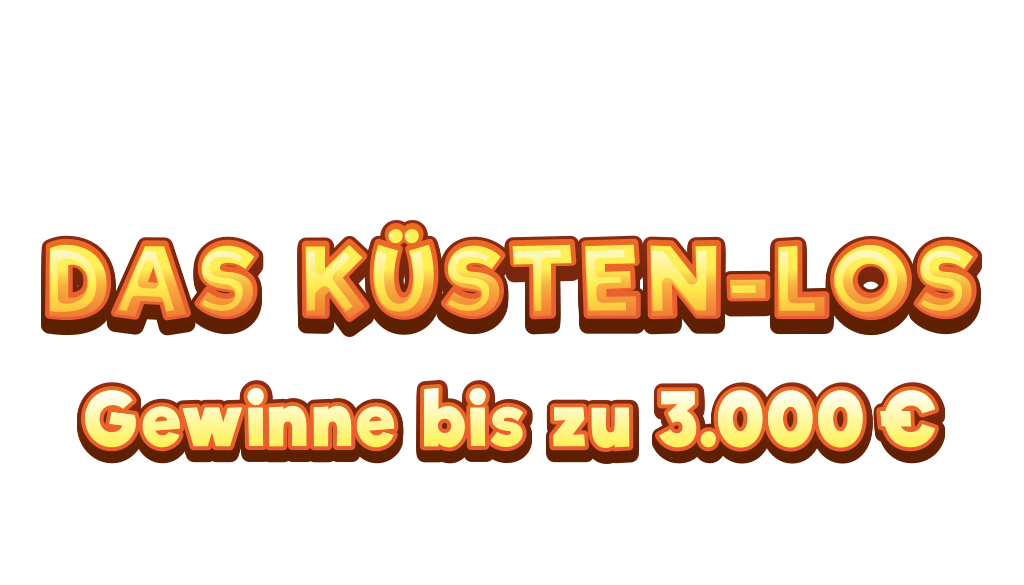 Hintergrundbild Landingpage - Slogan Das Küsten-Los