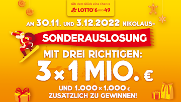 App-Grafik: Nikolaus-Sonderauslosung