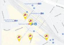 Die Annahmestellensuche von LOTTO Niedersachsen