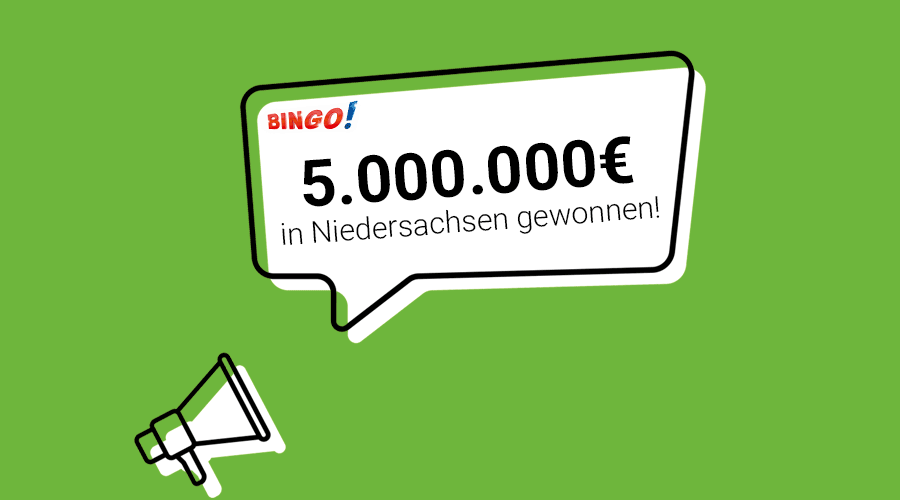 BINGO!-Hochgewinn von 5 Mio. € im Landkreis Diepholz