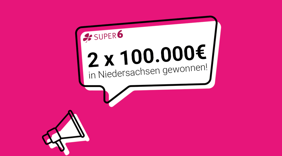 Grafik Hochgewinner SUPER 6 Niedersachsen 26/2022