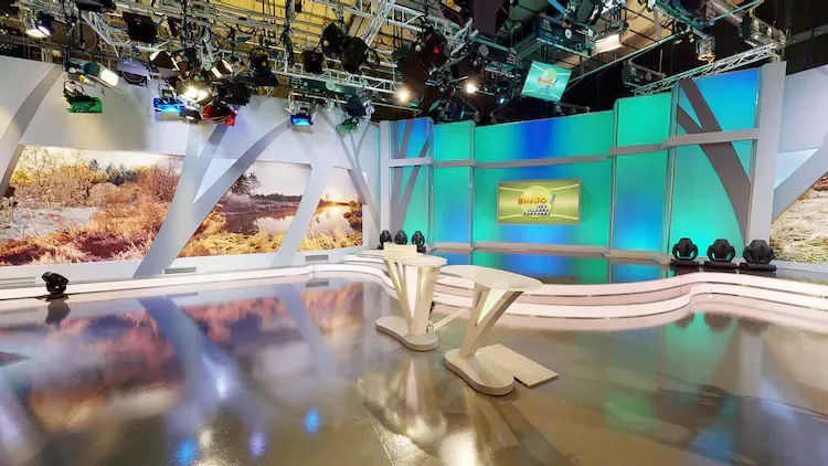 Das BINGO! Fernsehstudio in Hannover