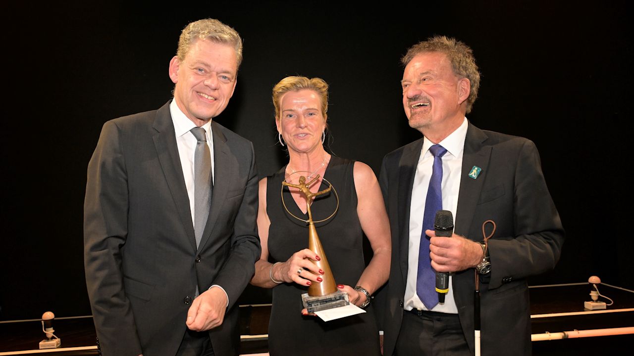 Grafik Gala Behindertensportler*in des Jahres 2024 mit LOTTO Niedersachsen als Sponsor