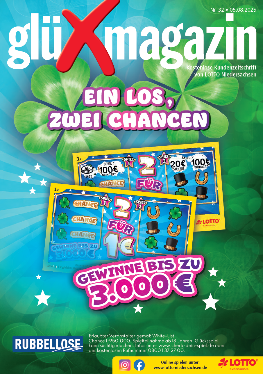 Cover glüXmagazin 32-2025