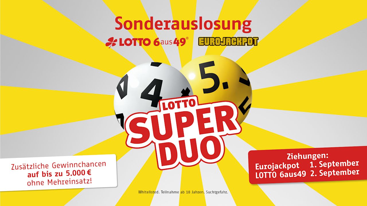 Sonderauslosung LOTTO-Super-Duo