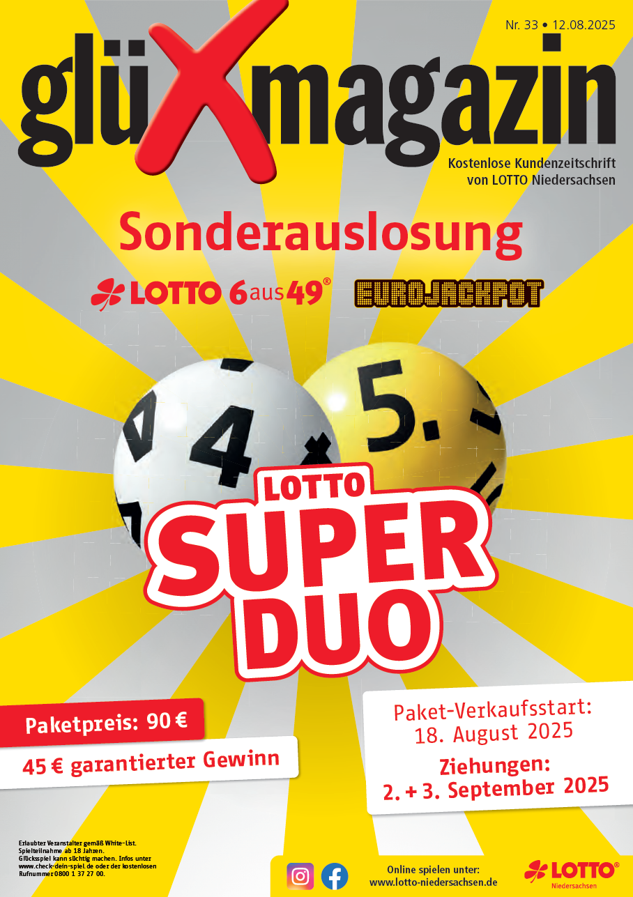 Cover glüXmagazin 33-2025