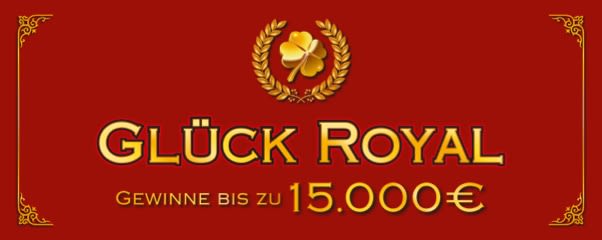 Glück Royal Rubbellos-Card Header