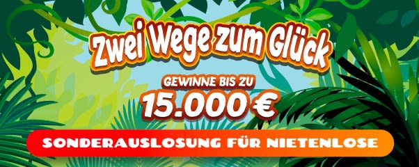 Rubbellosserie "Zwei Wege zum Glück"